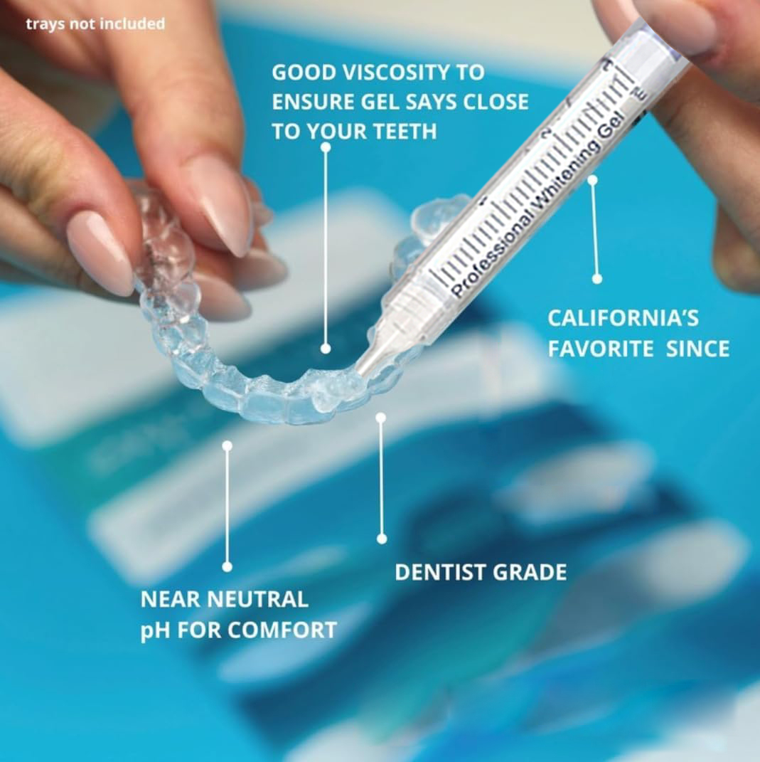 เจลฟอกสีฟันแบบเติม หลอดฉีดยาเจ - Teeth Whitening Near Me บทวิจารณ์และราคา