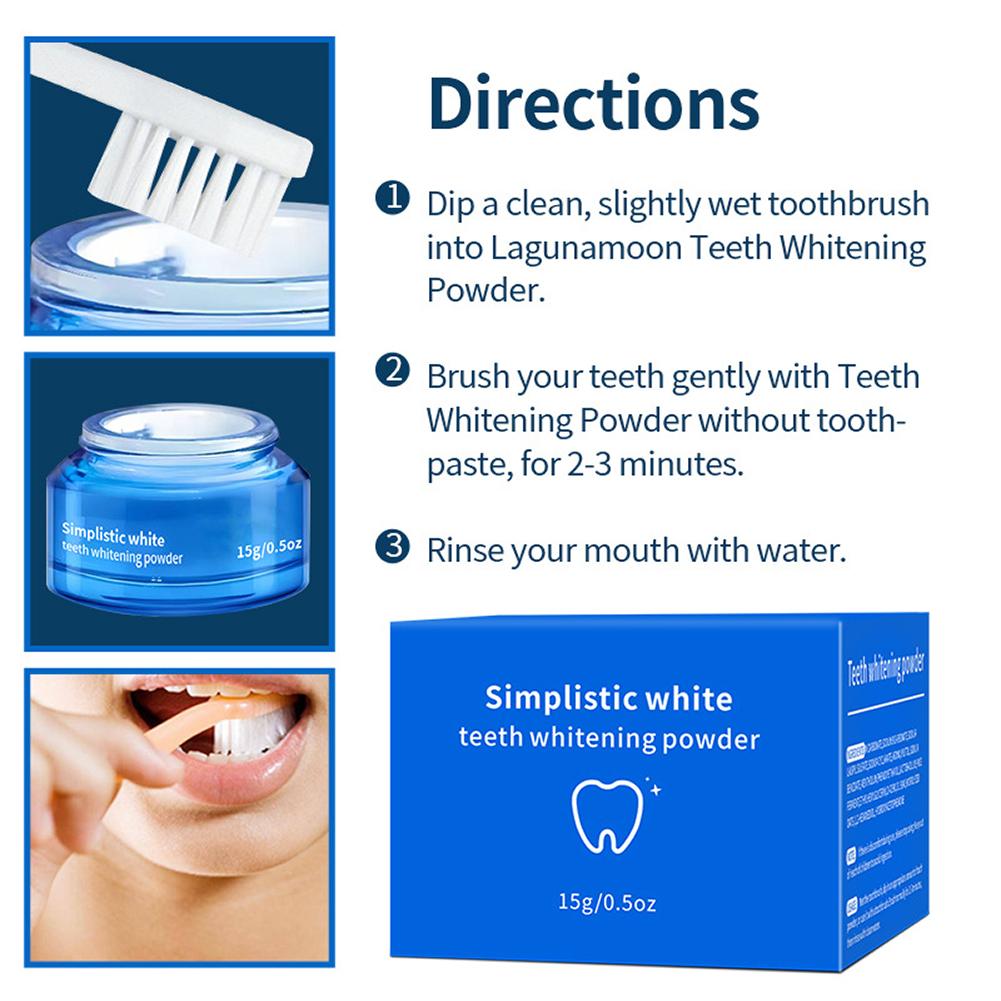 ผงฟอกฟันขาว 15 กรัม ปลอดภัยต่อ - Teeth Whitening Near Me บทวิจารณ์และราคา
